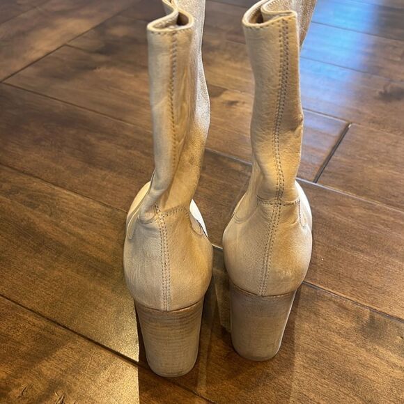 Free People Dakota Heel Boot Ankle Slouch Leather EU 39 US 8.5/9 - Picture 8 of 9
